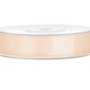 Satinbånd creme 12 mm