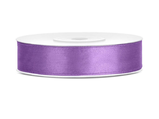 Satinbånd lavendel 12 mm