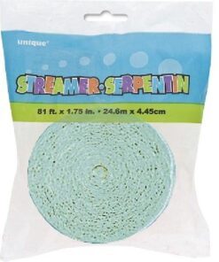 Crepepapir på rulle mint grøn