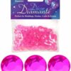 Kunstige pynte diamanter pink