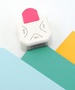 Papir punch stansejern til hjørner 4, 7, 10mm