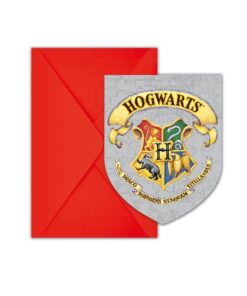 Harry Potter fødselsdag invitationer og indbydelser med kuvert