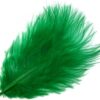 Fjer marabou grønne