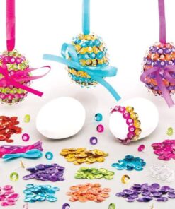 Palietter turkis 6mm