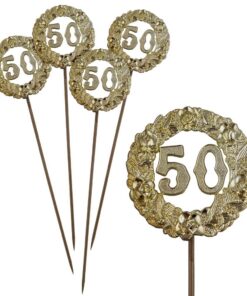 50 år pynte sticks guld