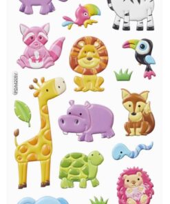 Stickers med dyre motiver Softy