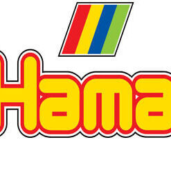 Hama midi perler orange