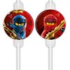 Lego Ninjago sugerør til fødselsdag