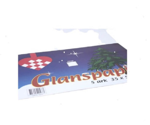Glanspapir hvid