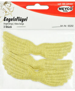 små stof guld englevinger