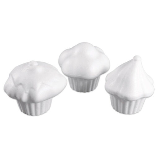 Styropor cupcakes mix til hobby