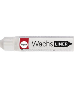 Lysvoks pen hvid