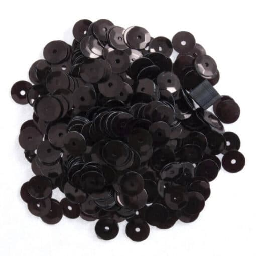 Palietter 6mm sorte 4000stk