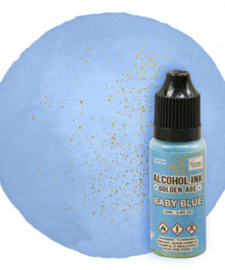 Alcohol Ink Golden Age Baby Blue