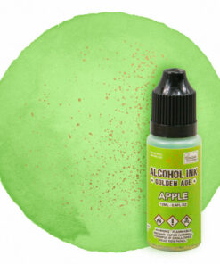 Alcohol Ink Golden Age Apple