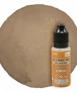 Alcohol Ink Golden Age Cappuccino