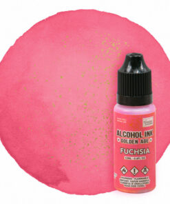 Alcohol Ink Golden Age Fuchsia