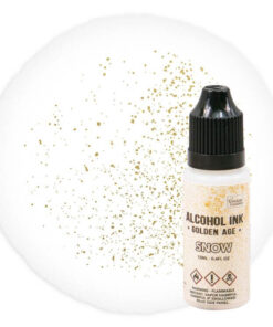 Alcohol Ink Golden Age Snow