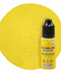 Alcohol Ink Golden Age Sunflower