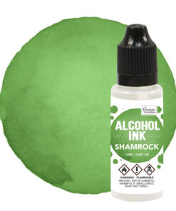 Alcohol Ink Shamrock