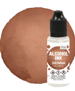 Alcohol Ink Brown Red Teak Sienna