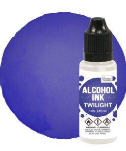 Alcohol Ink Twilight