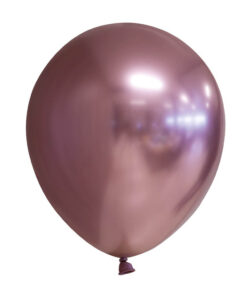 Rosa Guld Chrome Balloner