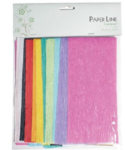 Crepe papir farvemix
