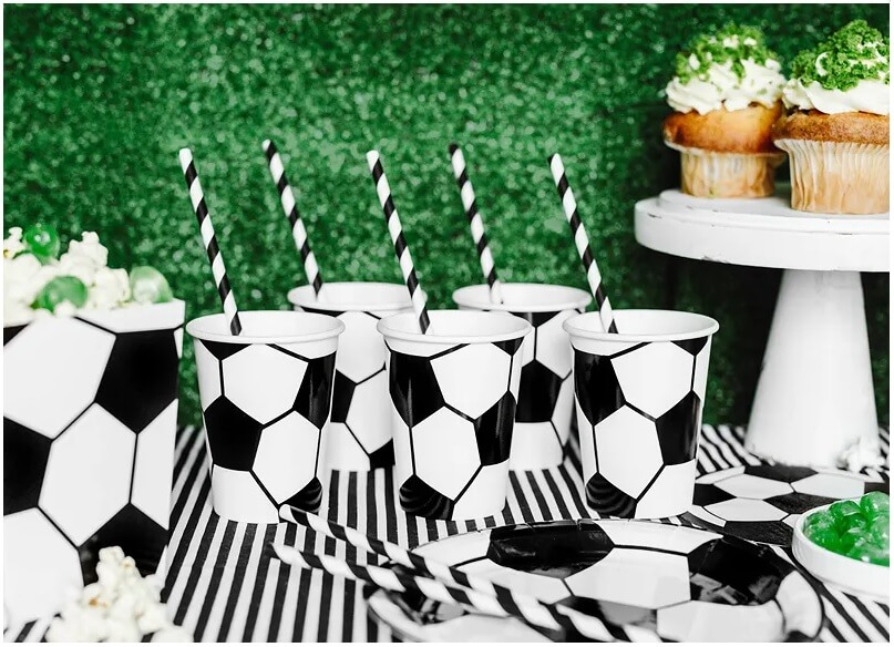 Fodbold fødselsdag pakke 60 dele