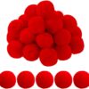 Pom Pom kugler røde 20mm
