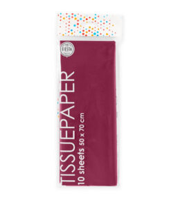 Bordeaux silkepapir