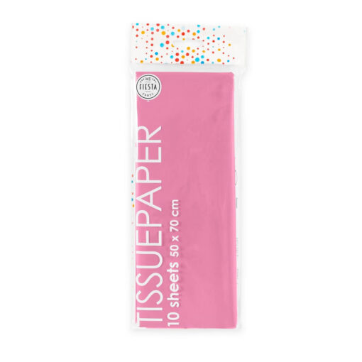 Silkepapir pink 50x70cm