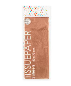 Metallic rose guld silkepapir