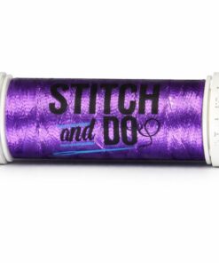Stitch and Do broderitråd lilla 200m spole til broderi og håndarbejde