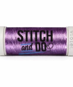 Stitch and Do broderitråd violet 200 meter – lilla broderigarn til broderi, korssting og kreative hobbyprojekter