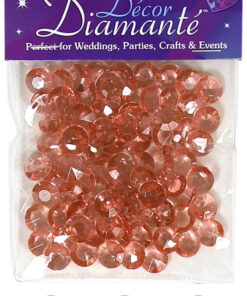 Kunstige pynte diamanter rosa guld