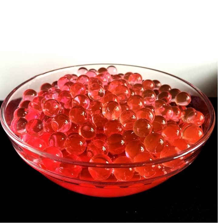 Vandperler røde 10000stk