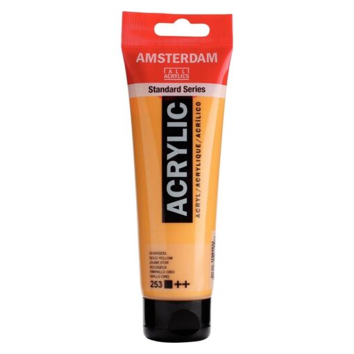 Gul Amsterdam standard akrylmaling Gold Yellow