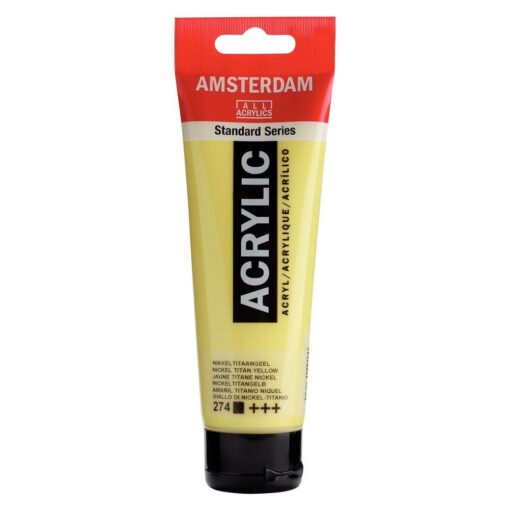Gul Amsterdam standard akrylmaling Nickel Titanium Yellow