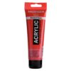 Rød Amsterdam standard akrylmaling Transparent Red Medium