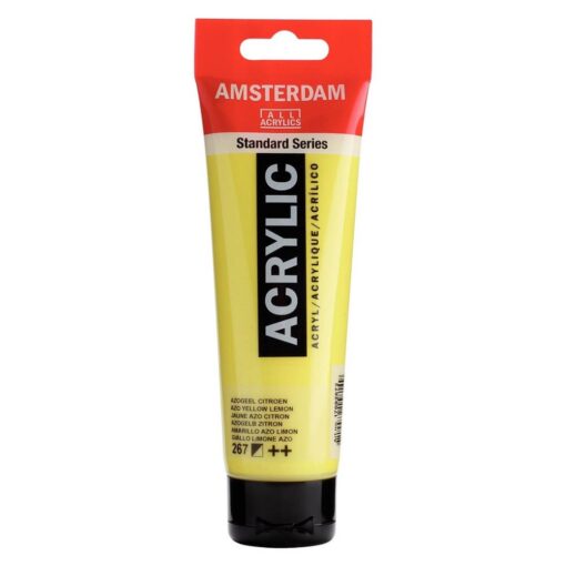 Gul Amsterdam standard akrylmaling Azo Yellow Lemon