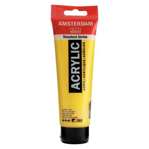 Amsterdam Standard akrylmaling Azo Yellow Light 268