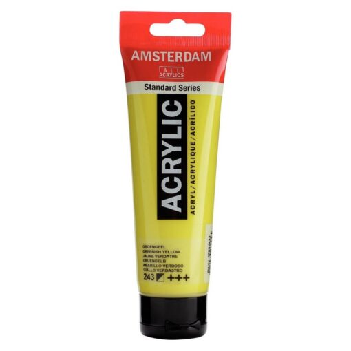 Gul Amsterdam standard akrylmaling Greenish Yellow