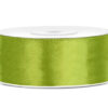 Satinbånd æble grøn 25 mm