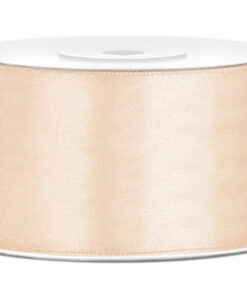 Satinbånd Creme 38 mm