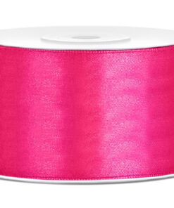Satinbånd Mørk Pink 38 mm