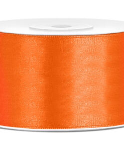 Satinbånd Orange 38 mm