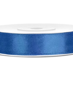 Satinbånd royal blå 12 mm