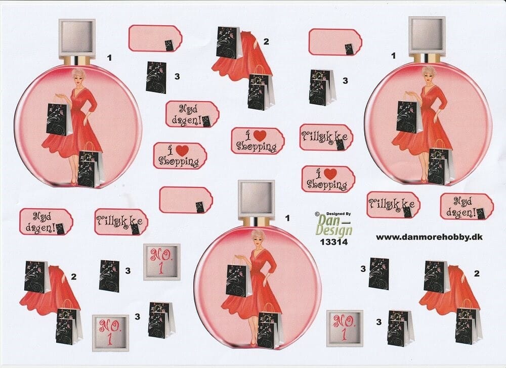 3D ark Dan Design Dame Shopping 13314