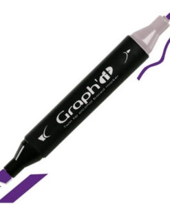 GRAPH'IT Twin Tip Marker GI06180 Iris lilla alkoholbaseret tusser